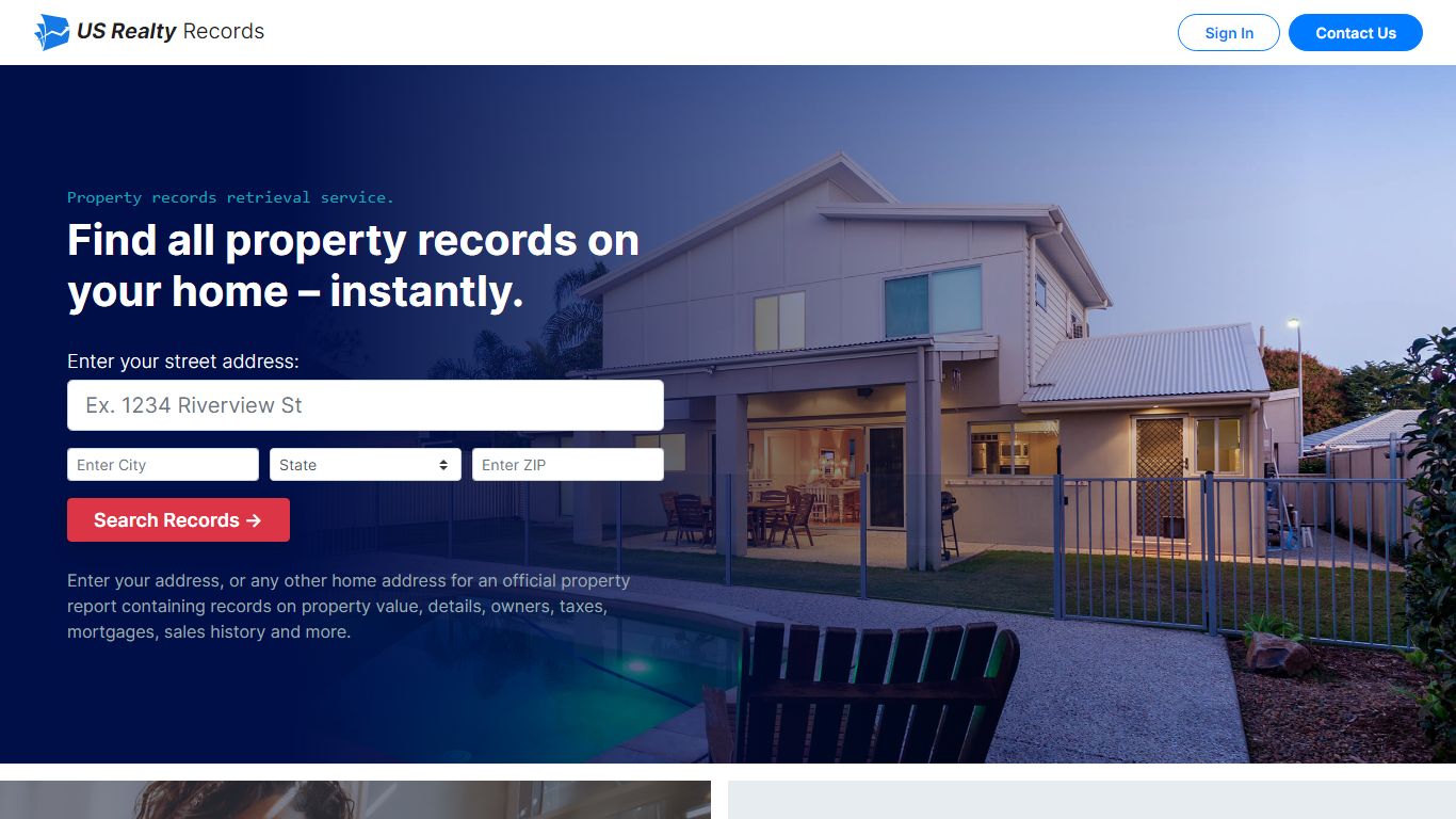 US Realty Records - The largest online property record database - US ...